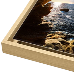 Papier d’art sur aluminium en caisse américaine